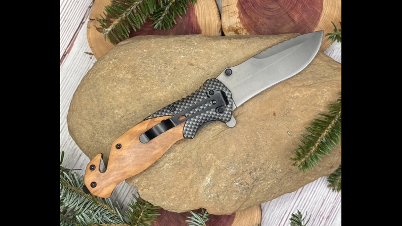 Flag Best Dad Ever Knife