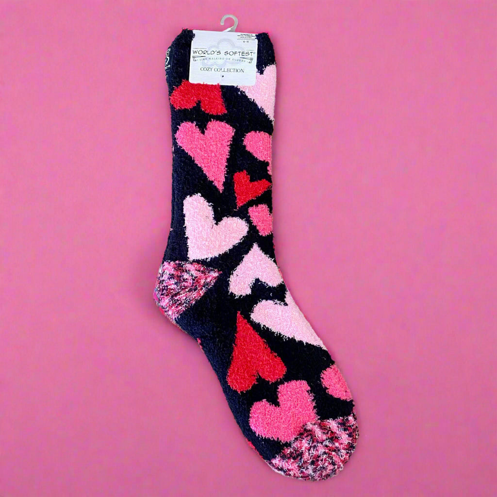 World's Softest Socks Valentine Crew Sock