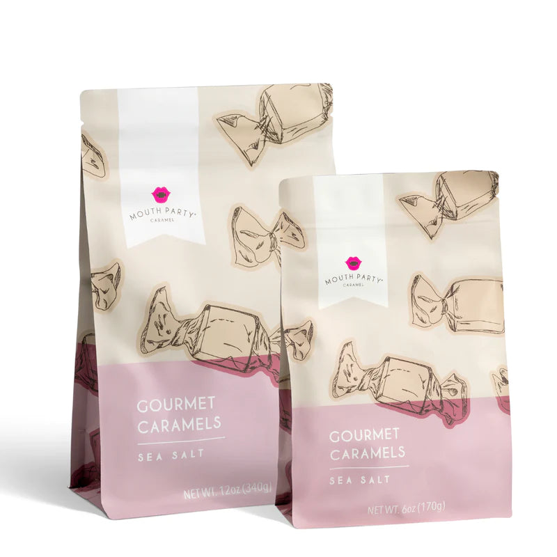 Gourmet Caramels 6oz Gift Pouches