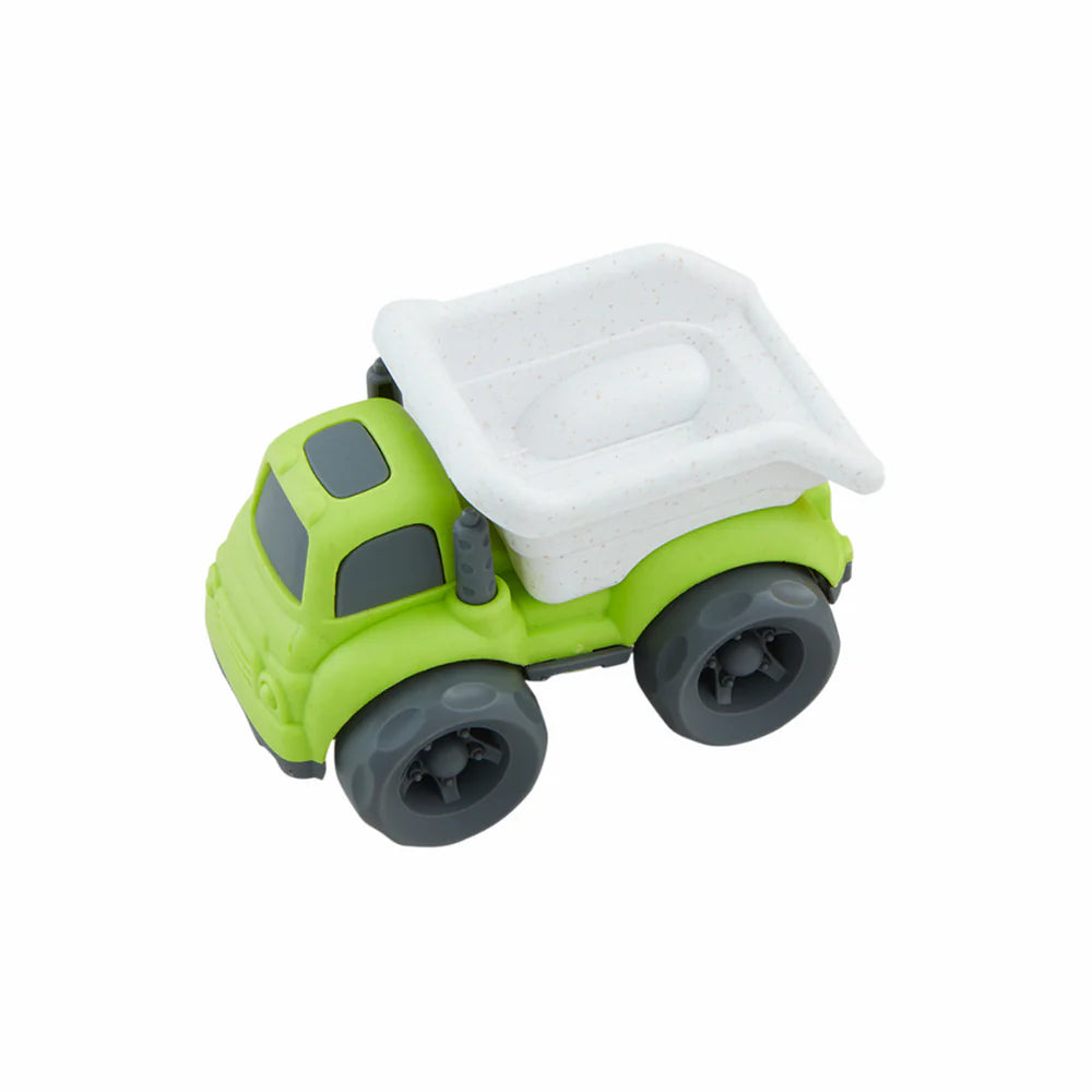 Mud Pie Mini Wheat Straw Vehicle - White