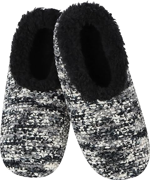 Women's Snoozies Miss Fancy Pants Slipper-Black