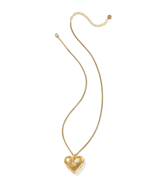 KENDRA SCOTT DOLLY PARTON LOCKET LONG PENDANT NECKLACE