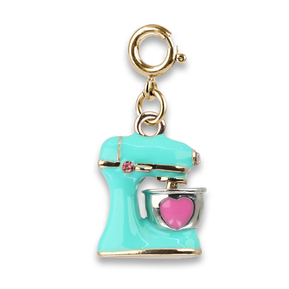 Charm It! Gold Stand Mixer Charm