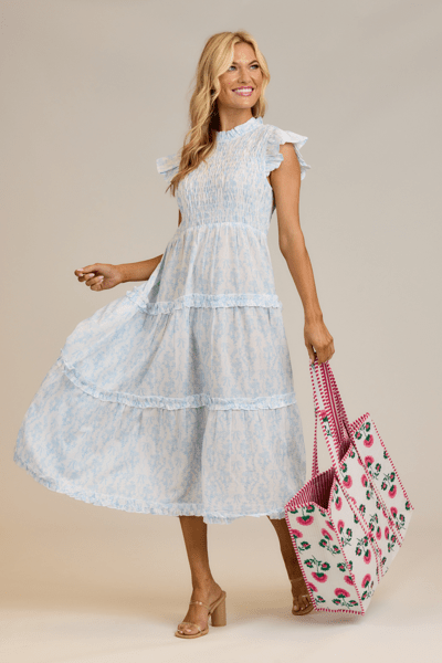 MUD PIE DORIAN MIDI DRESS