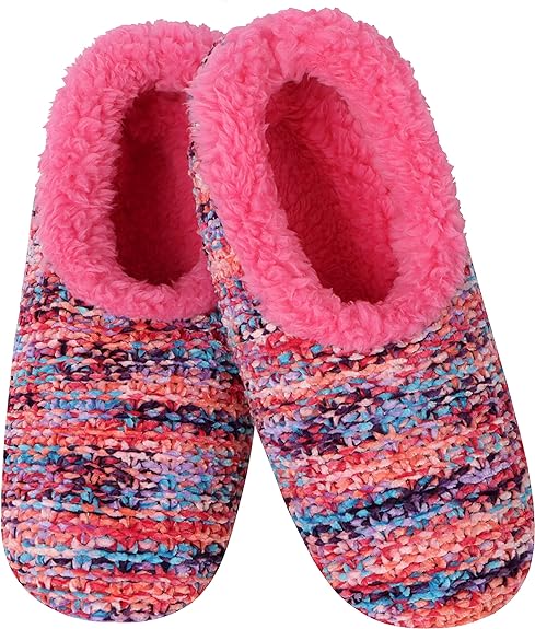 Women's Snoozies Miss Fancy Pants Slipper-Pink