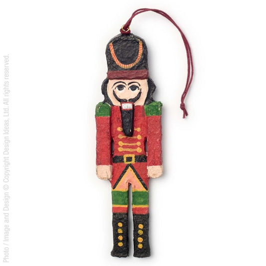 DESIGN IDEAS Sugarplum ornament (red nutcracker)