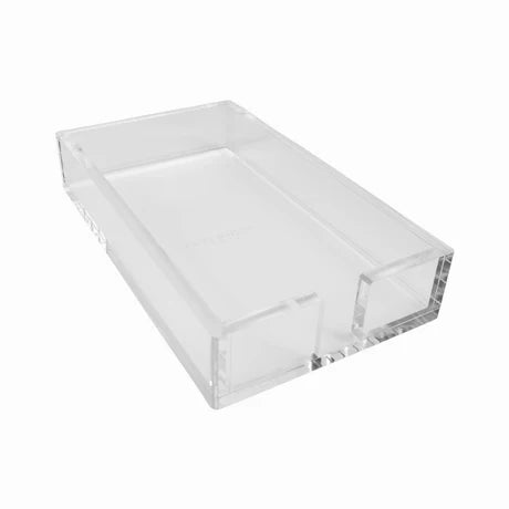 ANNE NEILSON HOME CLEAR ACRYLIC GUEST TOWEL TRAY
