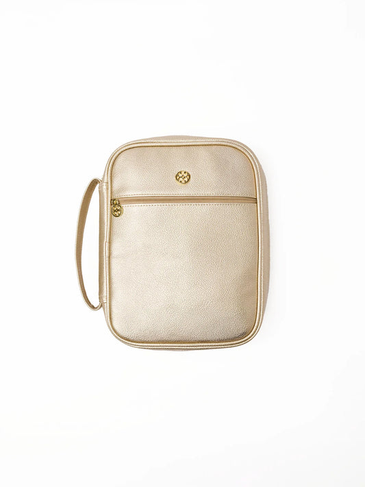 Mary Square Bible Cover | Champagne
