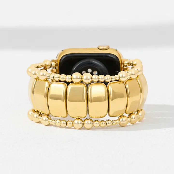 Cape Diablo Gold Noir Stretch Apple Watch Strap