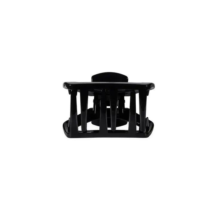 Teleties Open Jet Black | Petite | Hair Clip