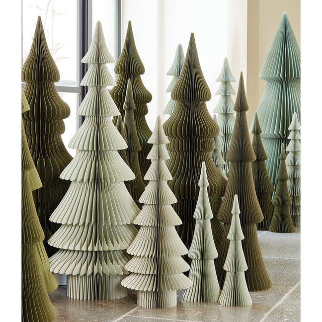 Santa Barbara Design Studio Paper Tree - Frasier Fir Sage Grey 18"