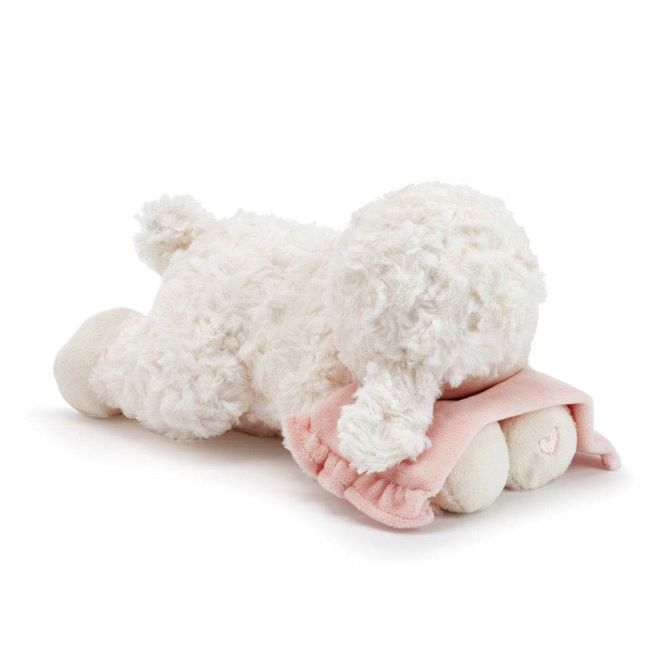 Demdaco Pink Goodnight Prayer Mechanical Lamb