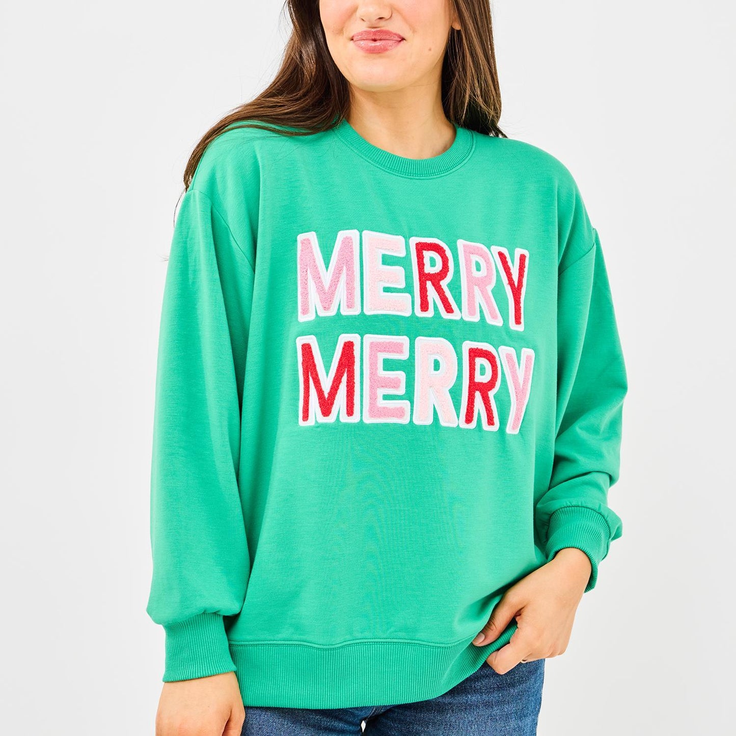 Mary Square  Sweatshirt Sarah Merry Merry