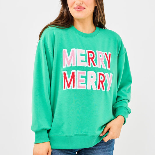 Mary Square  Sweatshirt Sarah Merry Merry