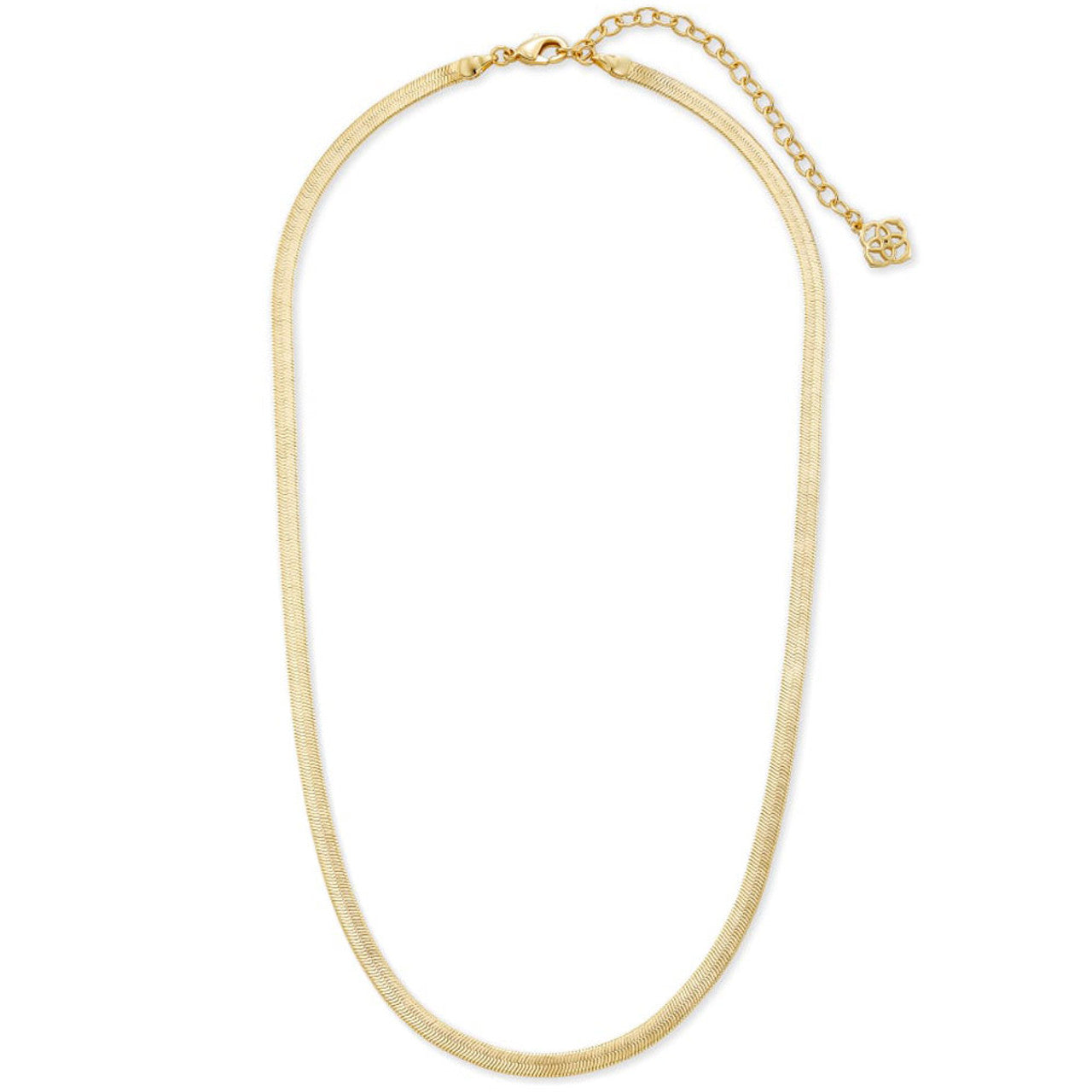 KENDRA SCOTT KASSIE CHAIN NECKLACE GOLD METAL