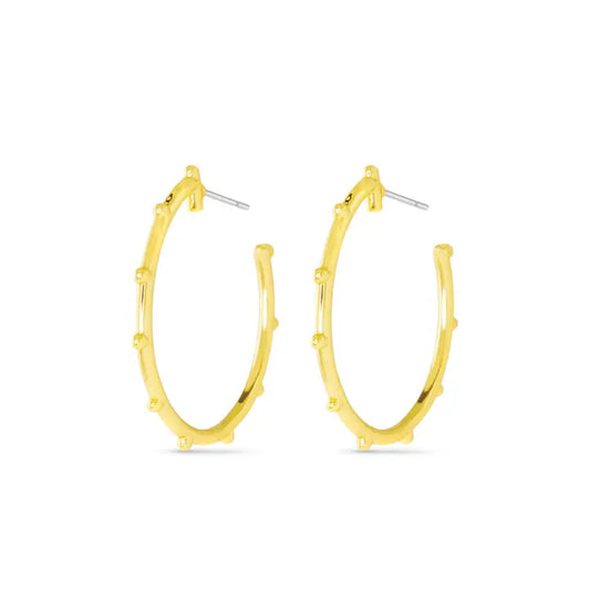 Amanda Blu Dorthy Hoop Earrings | Precious Metals Collection