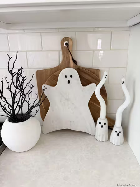 MUD PIE SMALL GHOST TAPER HOLDER