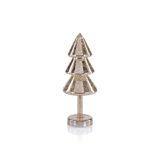 Zodax Crimbo Sparkle Layered Cone LED Tree