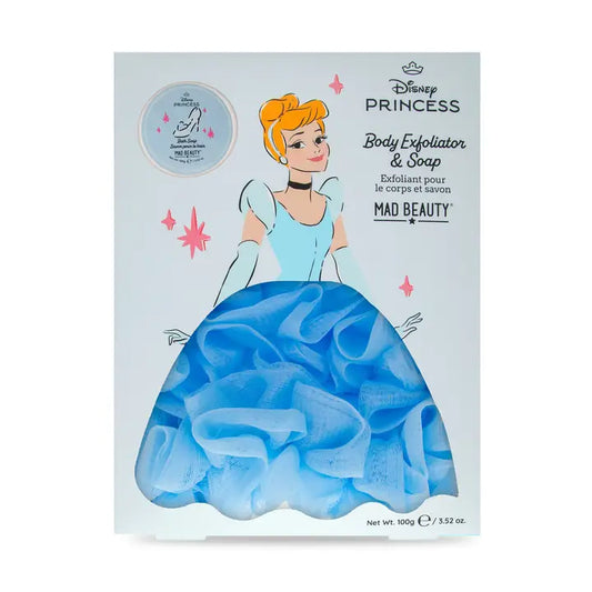 Mad Beauty Princess Set Body Exfoliator and Soap - Cinderella