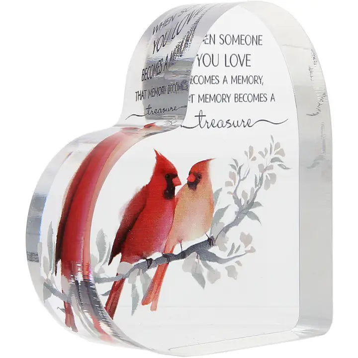 Pavilion Treasure - 3.5" Acrylic Heart Plaque