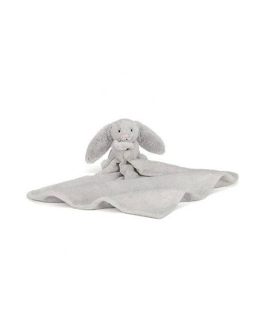 Jellycat Bashful Grey Bunny Soother Blanket