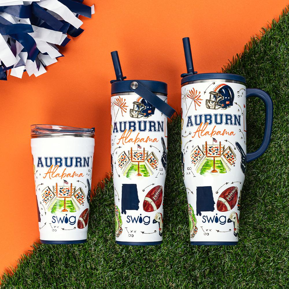 Swig Life Tailgates In Auburn Mega Mug 40oz