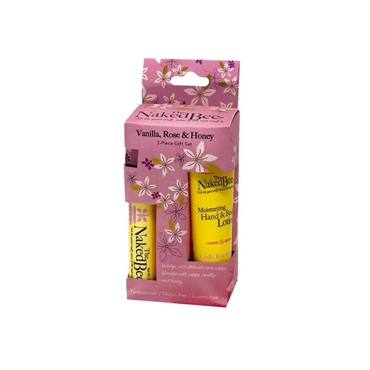The Naked Bee Vanilla, Rose & Honey Pocket Pack