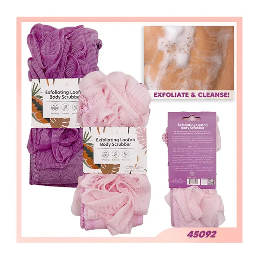 Celavi Exfoliating Loofah Body Scrubber