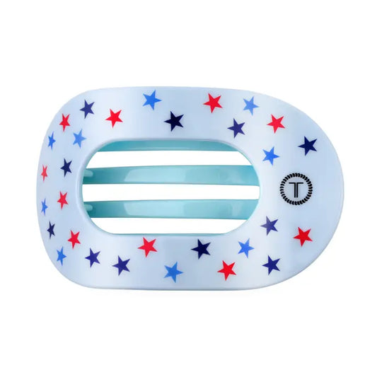 Teleties Flat Round Hair Clip | Medium | United We Sparkle