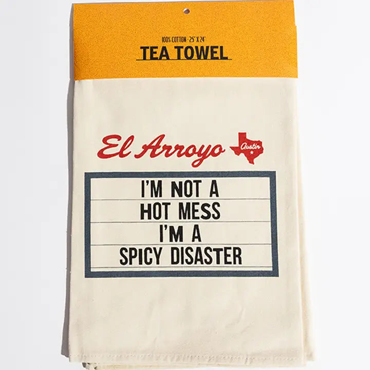 El Arroyo Tea Towel - Spicy Disaster