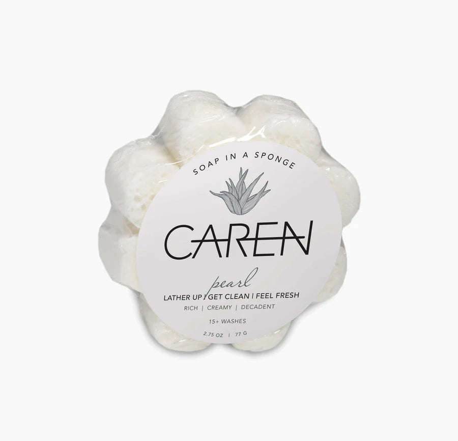 Caren Original Shower Sponge - Pearl