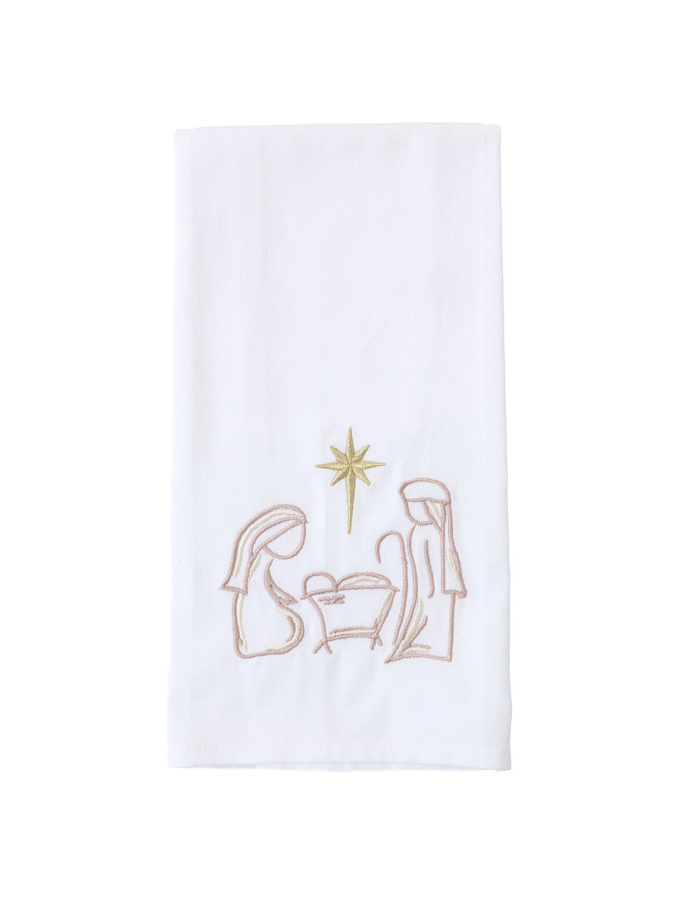 Mary Square Tea Towel | Nativity