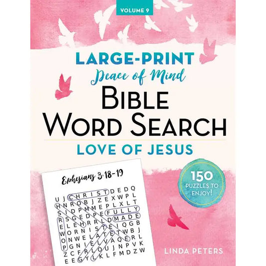 Peace of Mind Bible Word Search Love of Jesus By Linda Peters