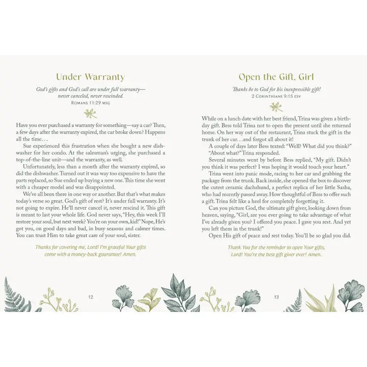 Devotions To Quiet Your Soul