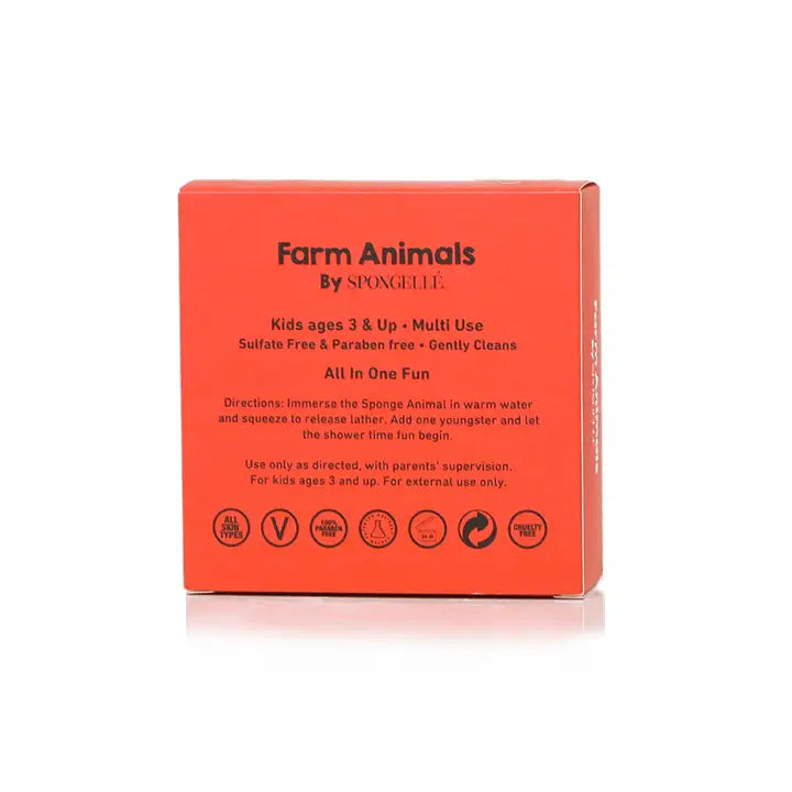 Spongelle Henry Horse Farm Animals Sponge