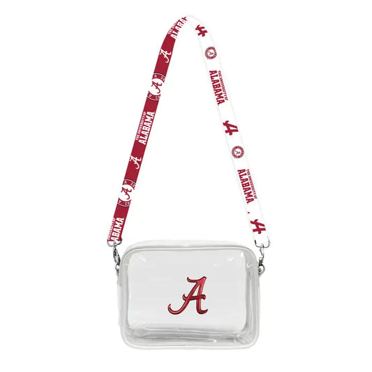 NCAA Alabama Crimson Tide Clear Fanny Fan Purse