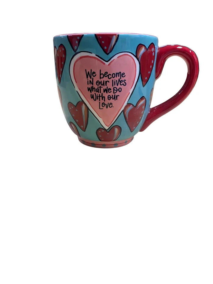 GLORY HAUS WHAT WE DO WITH OUR LOVE MUG
