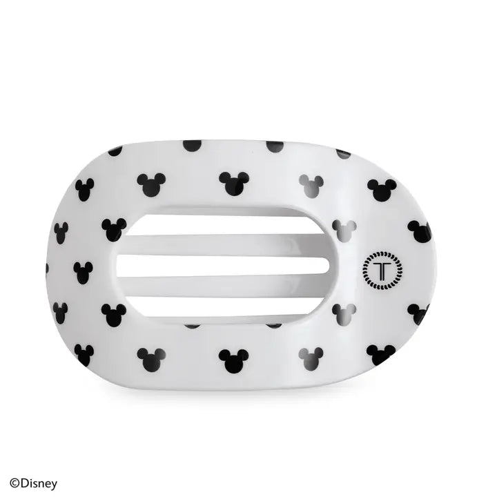 Teleties Flat Round Hair Clip | Large | the Iconic Mickey Mouse