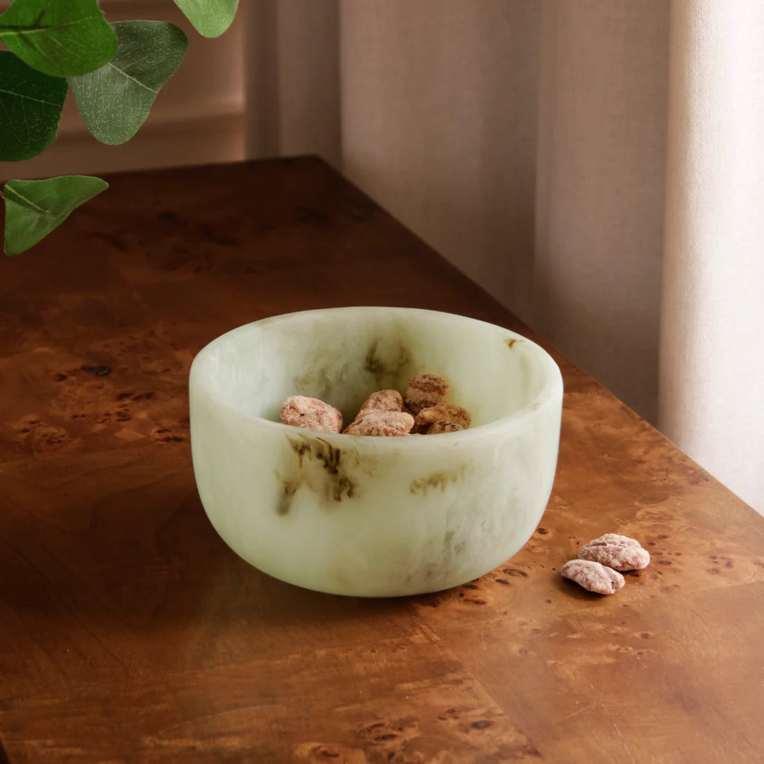 Beatriz Ball RESIN Giada Small Bowl Jade Swirl