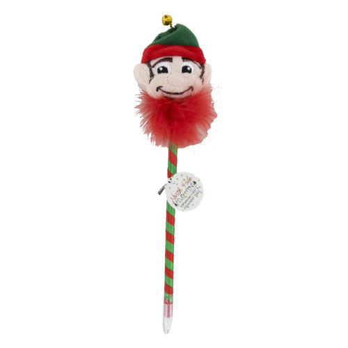 DM Merchandising North Pole Assorted Christmas Plush Pens