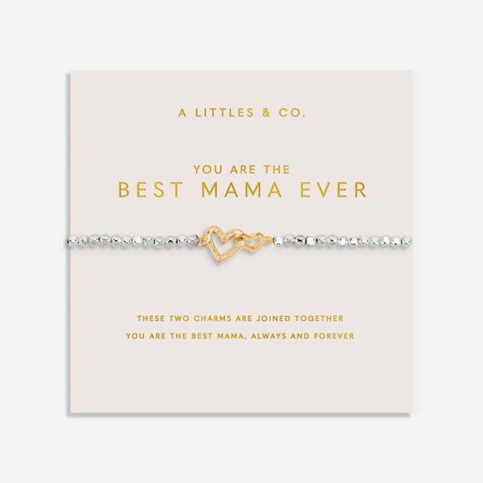 A Littles & Co. Mother's Day Forever Yours 'You Are The Best Mama Ever' Bracelet