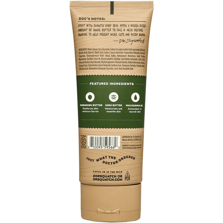 Dr. Squatch Easy Glide Shave Butter Pine Tar