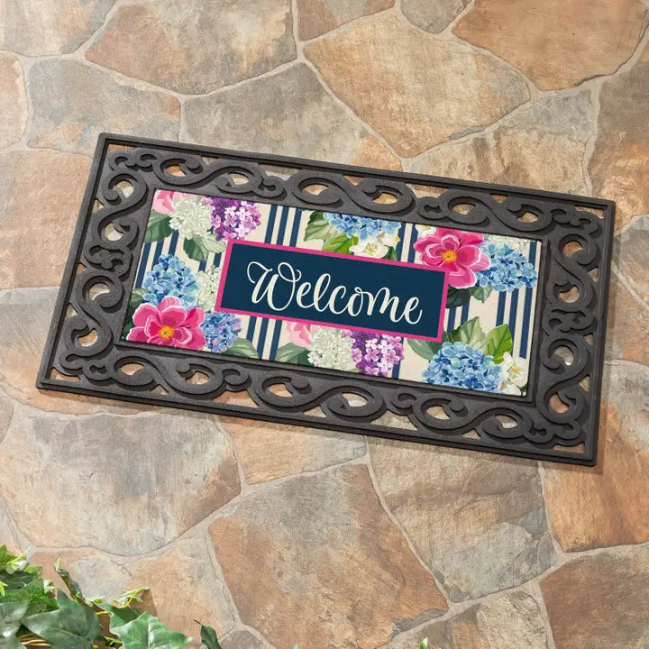 Evergreen Enterprises Chinoiserie Floral Pattern Sassafras Switch Mat