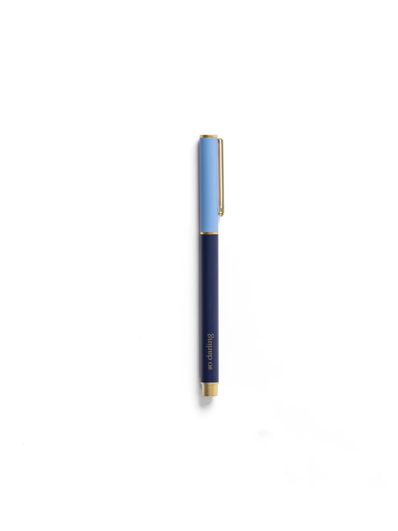 So Darling Snap Cap Pen | Colorblock Blue