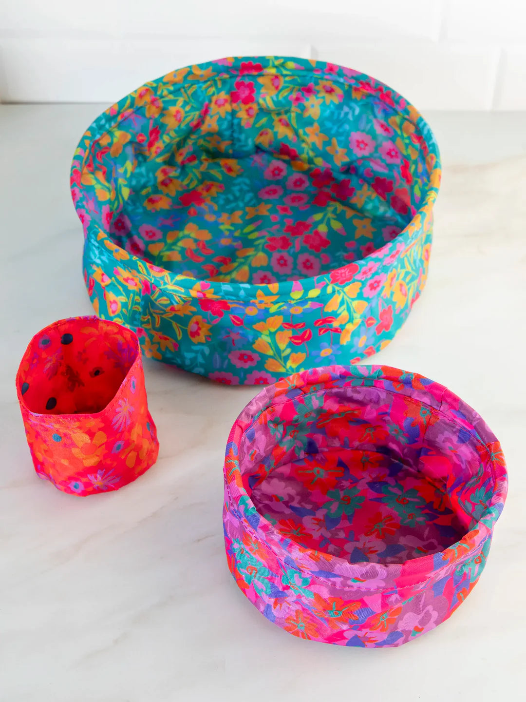 Natural Life Mini Collapsible Storage Bins, Set of 3
