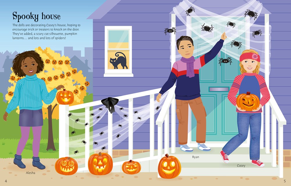 Sticker Dolly Dressing Trick or Treat : Usborne