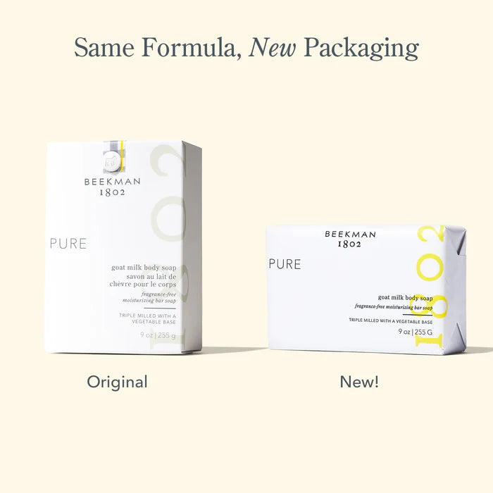 Beekman 1802 Pure Fragrance Free Goat Milk Soap