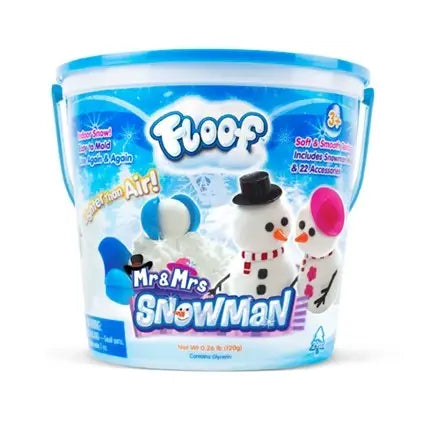 Play Visions Floof Mr. and Mrs. Snowman - Moldable Compound