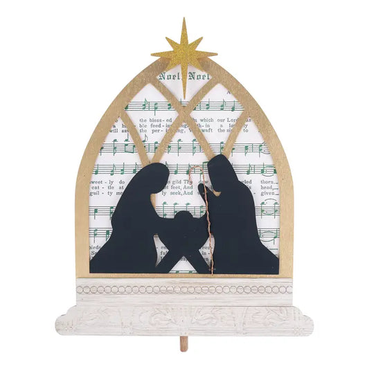 Glory Haus Noel Nativity Topper