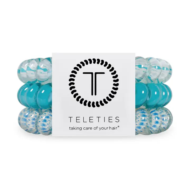 Teleties Spiral Hair Coils | Large | Soft Surf